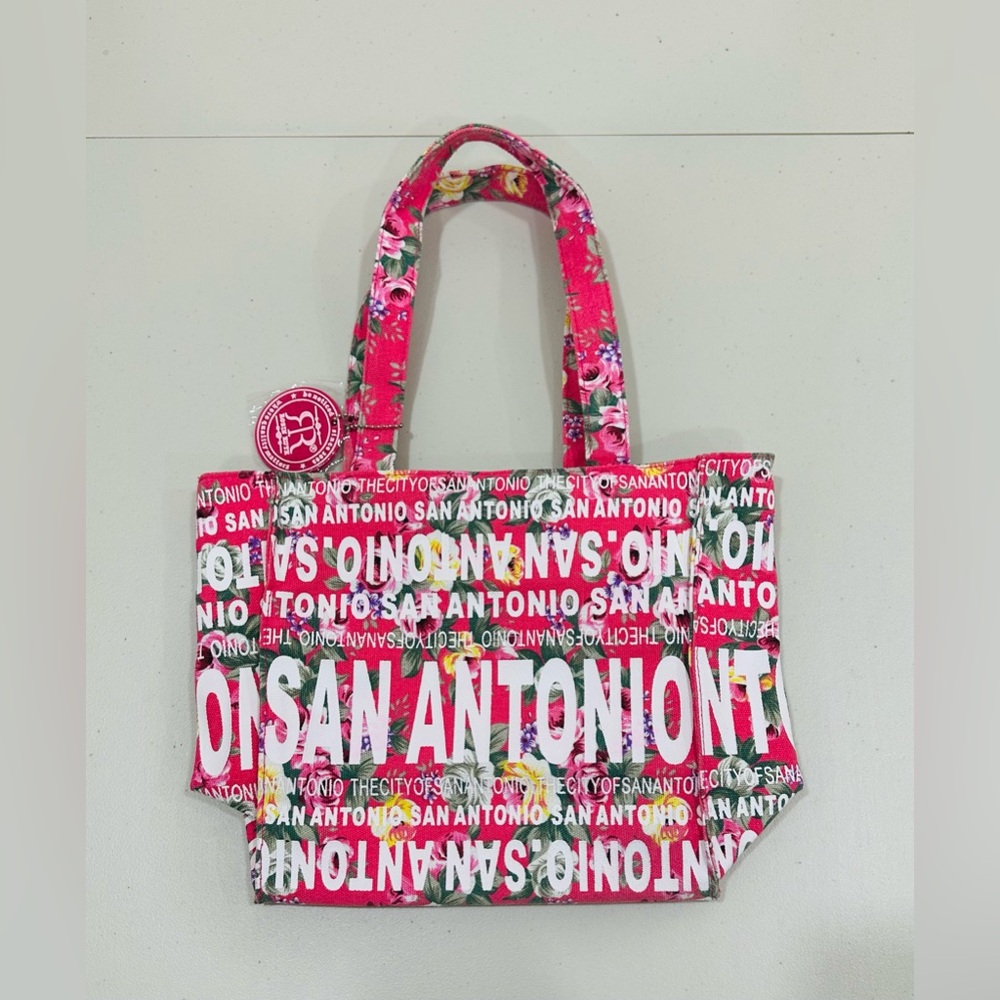 Pink San Antonio Tote Bag By‎ Robin Ruth NWT